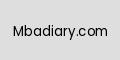 Mbadiary.com Promo Code, Coupons Codes, Deal, Discount